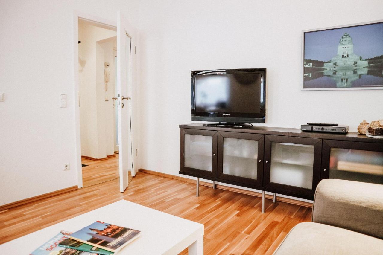 Gemuetliche Fewo Mit Balkon Leipzig Exterior foto